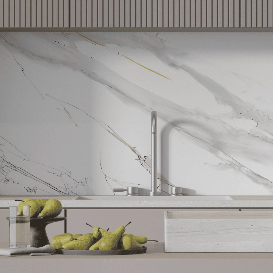 STELLA панель ПВХ 1200x2800 мм, ПВХ, арт. Marble (Марбл) Мрамор Флоренция купить,NaN