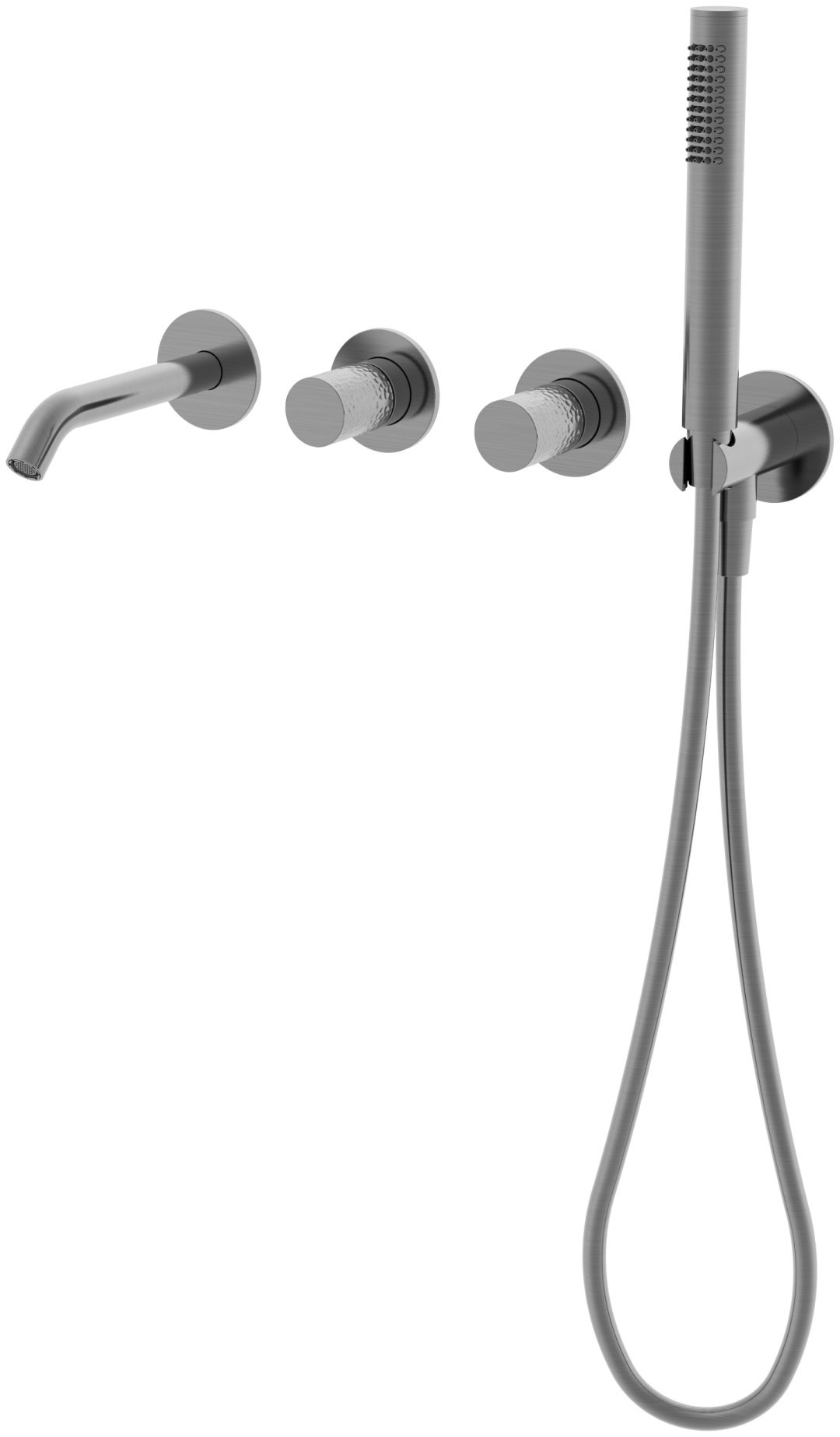 Смеситель Vincea Aura VBTW-6AU1GM, латунь, цвет стальной купить,484500