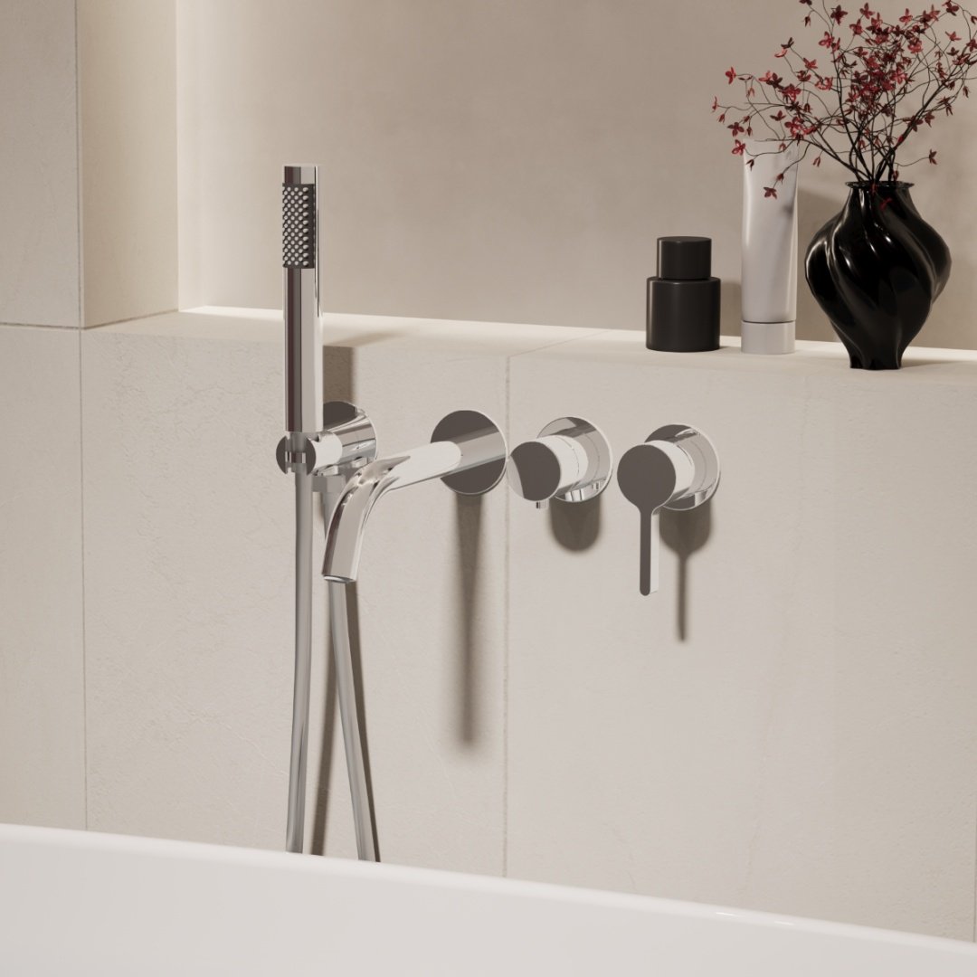 Смеситель Vincea VTFW-1VL1CH, латунь, цвет хром купить,236400