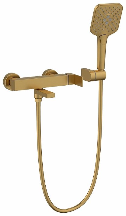 Смеситель Vincea VTFW-1C2BG, латунь, цвет брашированное золото купить,220400