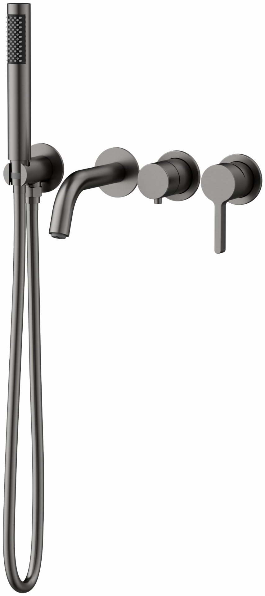 Смеситель Vincea VTFW-1VL1GM, латунь, цвет стальной купить,284100