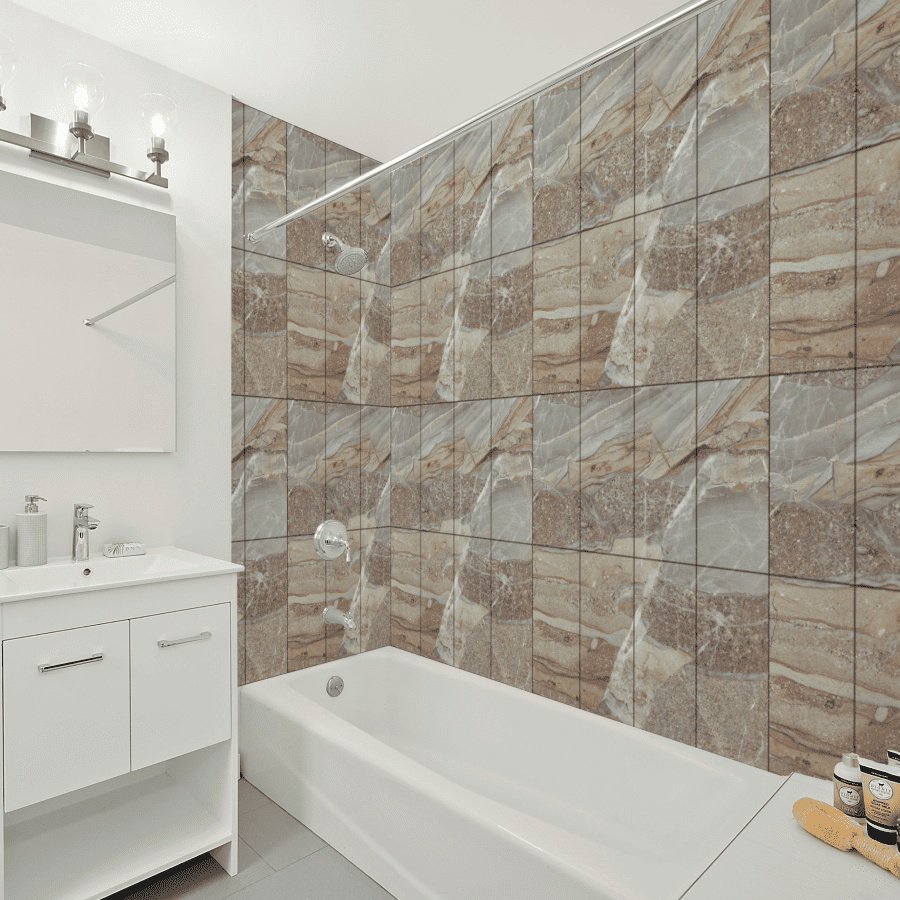 STELLA панель ПВХ 280x560 мм, ПВХ, арт. Kerama (Керама) Антрацит купить,NaN