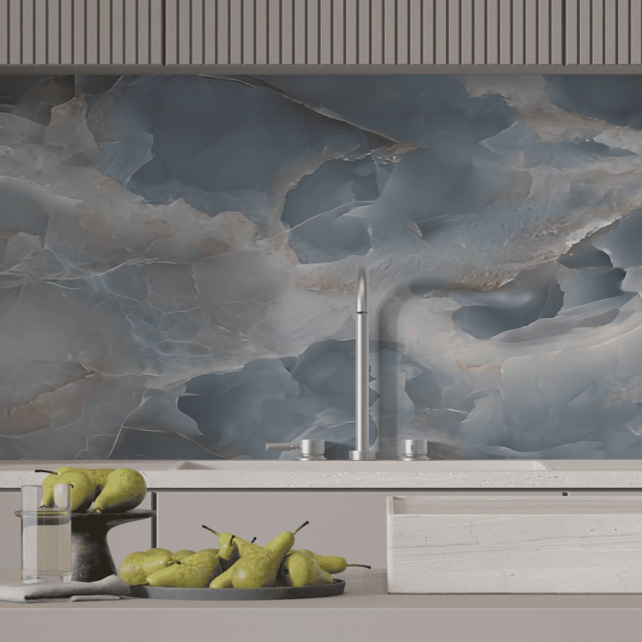 STELLA панель ПВХ 1200x2800 мм, ПВХ, арт. Marble (Марбл) Шангхай купить,NaN