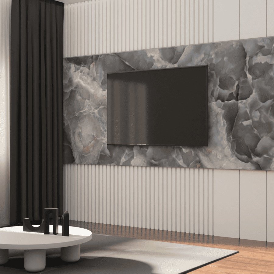 STELLA панель ПВХ 1200x2800 мм, ПВХ, арт. Marble (Марбл) Шангхай купить,NaN