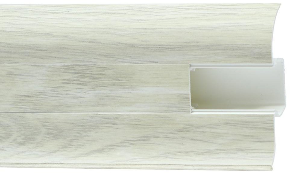 Плинтус 831 цвет дуб аргента, 2200х22х68 мм купить,2500