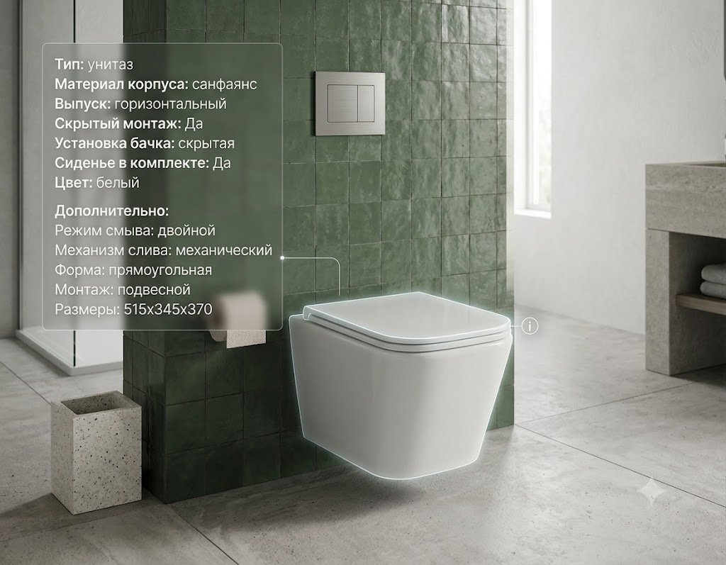 Унитаз BRAVAT C21283UW-ENG, санфаянс купить,156200