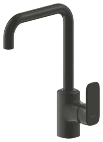 Смеситель BRAVAT F7421454BW-ENG, латунь, цвет черный купить,65310