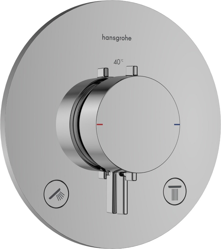 Смеситель для душа Hansgrohe Ecostat Comfort S 33715000, латунь, цвет хром купить,NaN