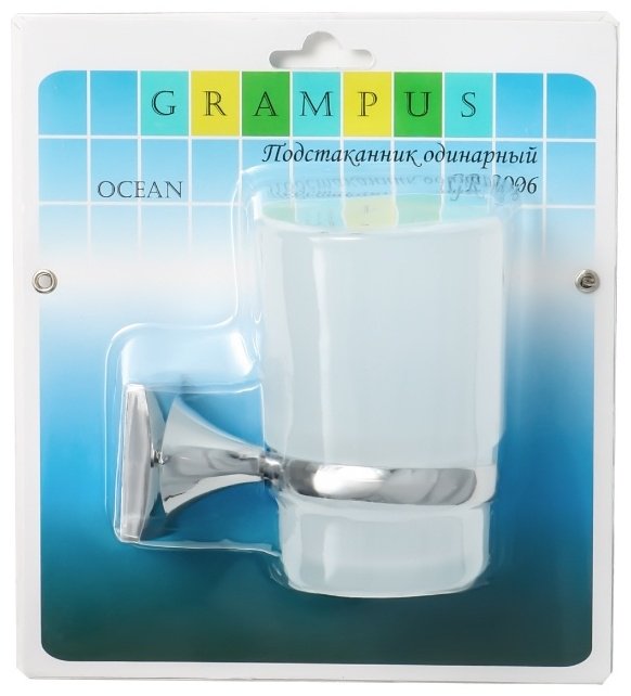 FIXSEN стакан Ocean GR-2006 1 шт, стекло, металл