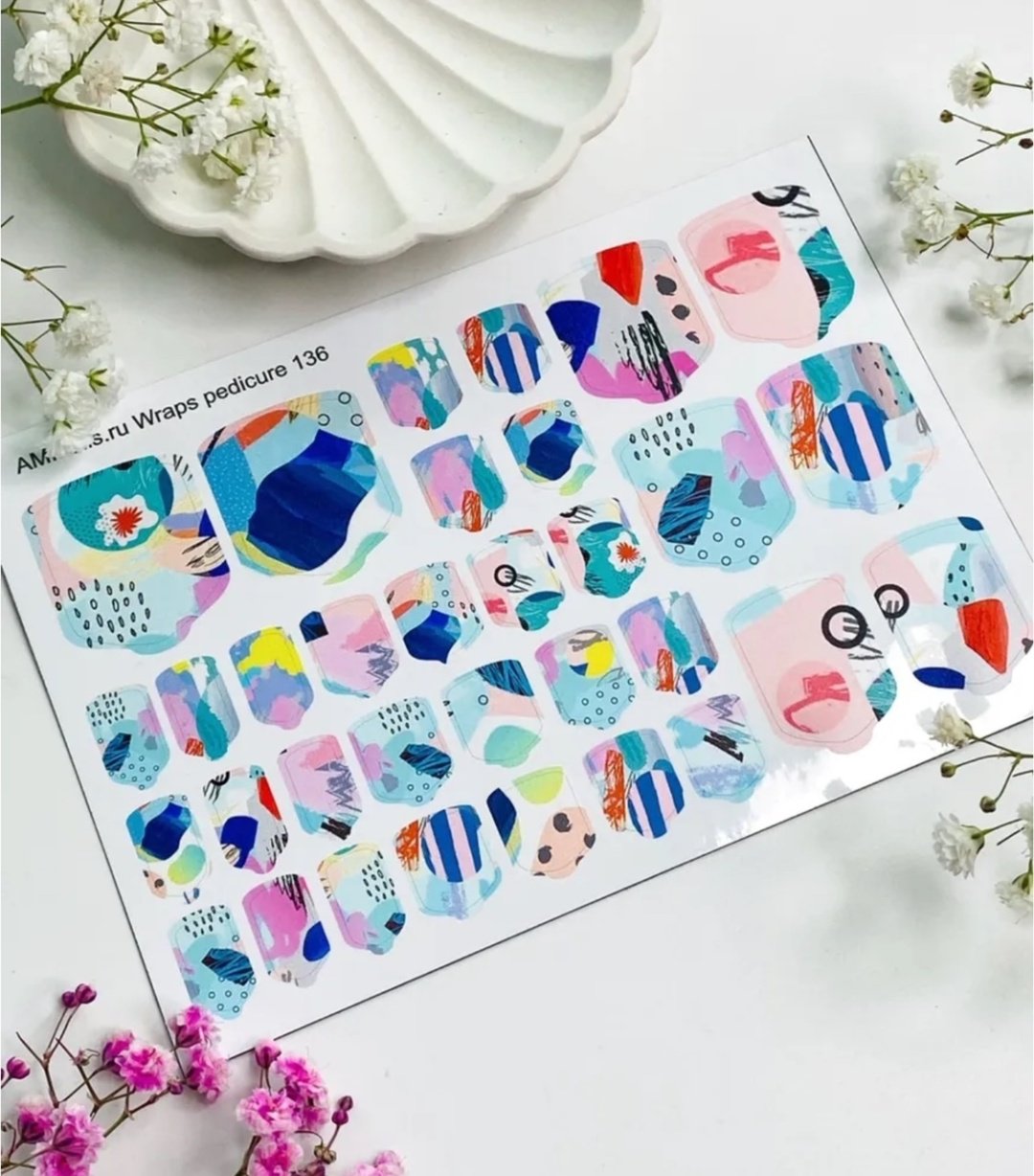 AMINAILS пленки 136 1 шт купить,NaN
