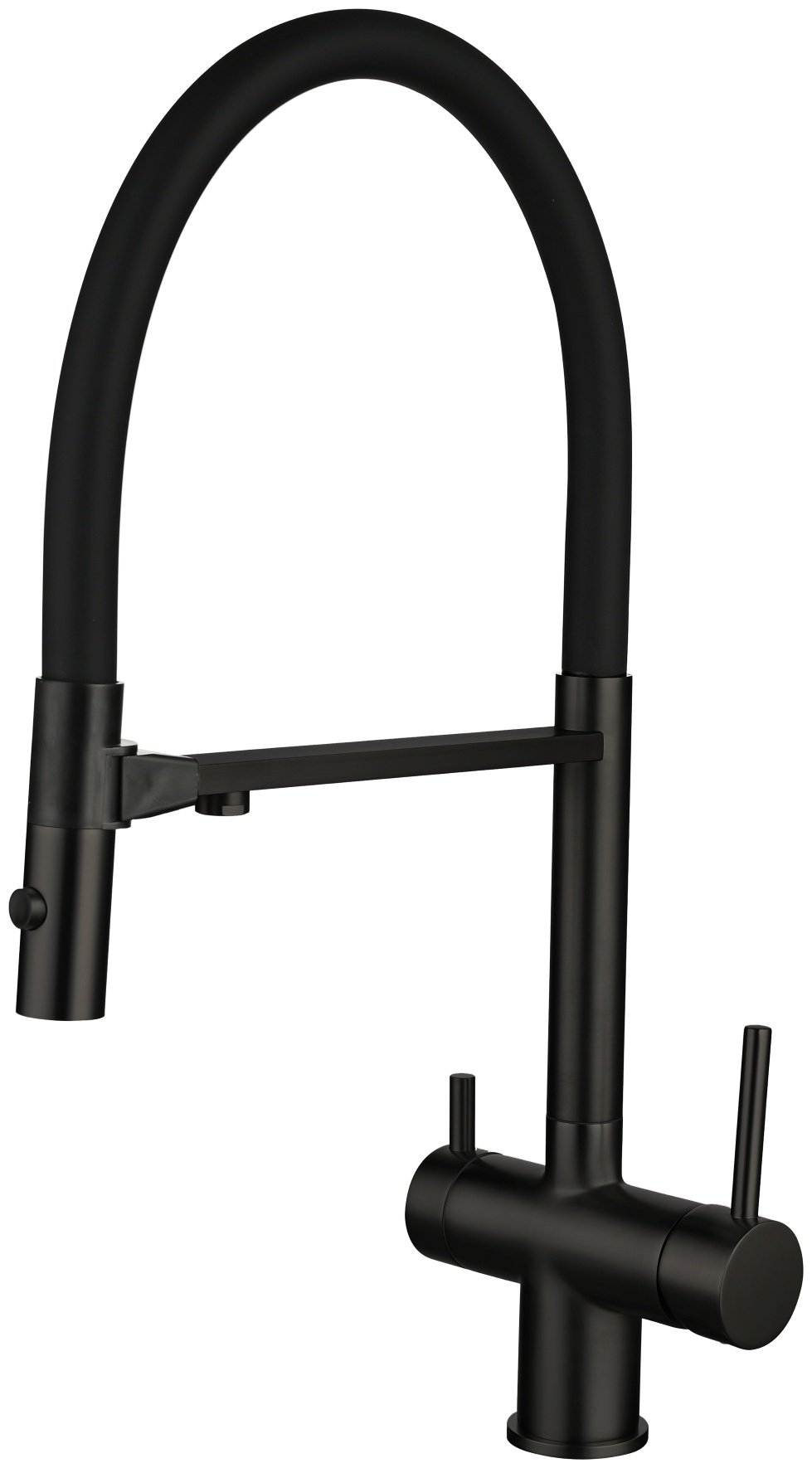 Смеситель Vincea VKF-120MB, латунь, цвет черный купить,NaN
