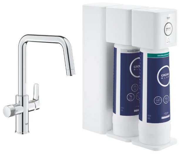 Смеситель Grohe 3058700, латунь, цвет хром - ForteMarket Смеситель Grohe 3058700, латунь, цвет хром купить,1260700