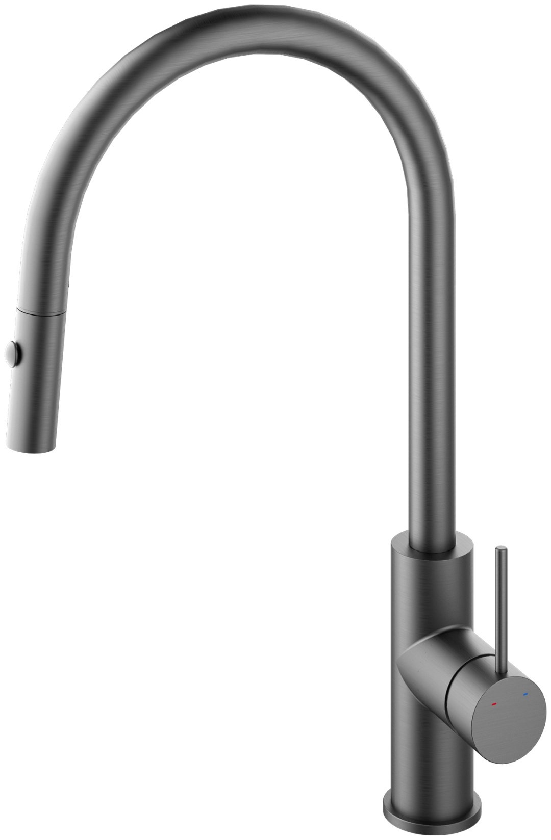 Смеситель Vincea VKF-2C1GM, латунь, цвет стальной купить,NaN