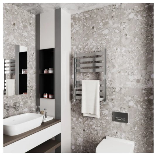 Полотенцесушитель электрический BAU Kabinkakz_K0000343854, лесенка 50x80 см купить,NaN