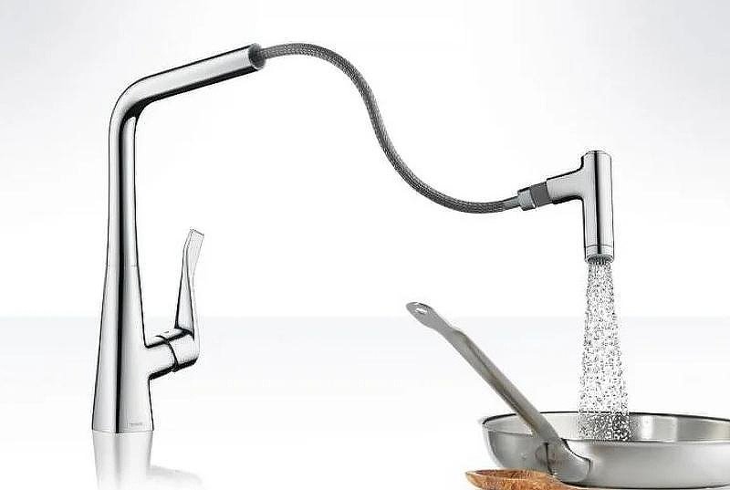 Смеситель Hansgrohe Metris Select M71 14884000, латунь, цвет хром купить,NaN