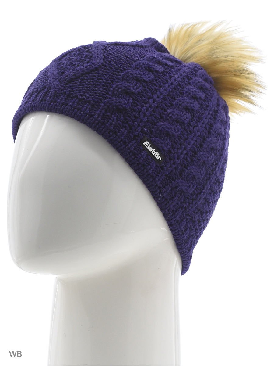 Шапка Eisbar Nelia Lux 462 30614 синяя one size купить,NaN