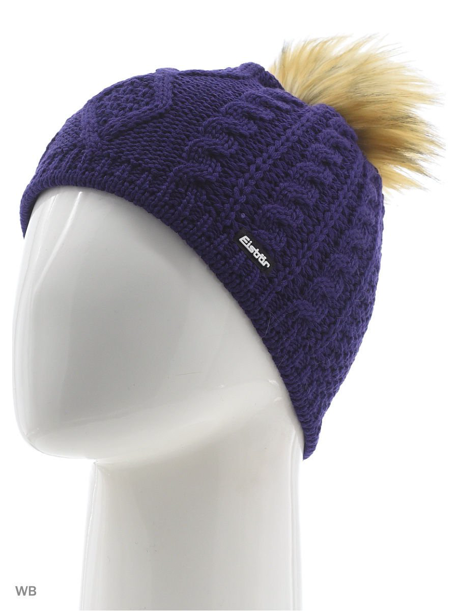 Шапка Eisbar Nelia Lux 462 30614 синяя one size купить,NaN