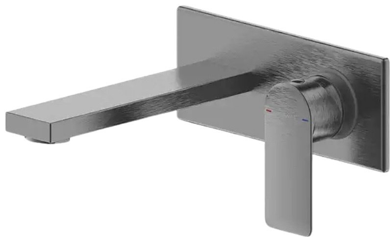 Смеситель BRAVAT P8369402BTC-ENG, латунь, цвет графит купить,96040