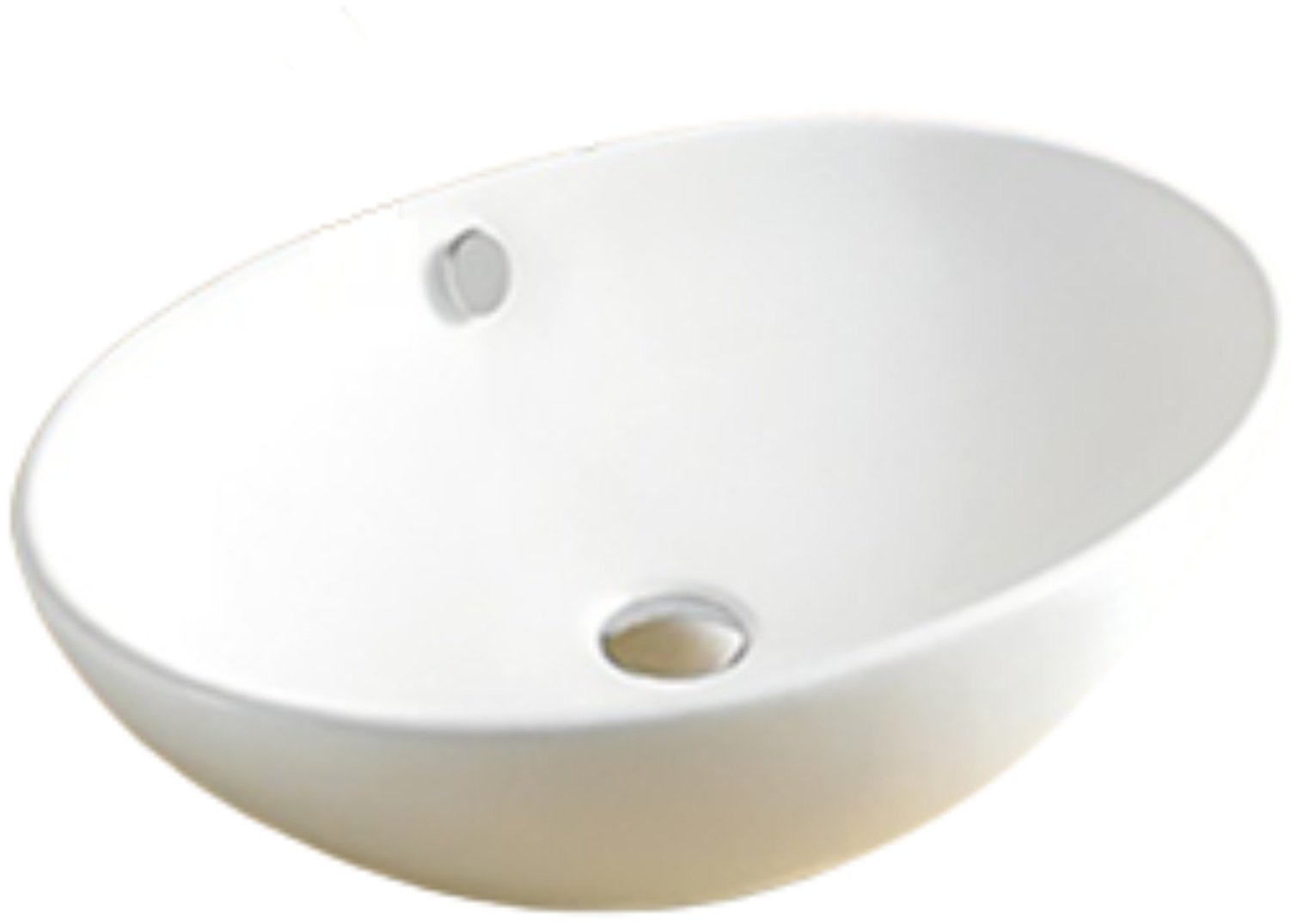 Раковина LUSSO Bowl накладная круглая 42.5 см, санфарфор купить,52700