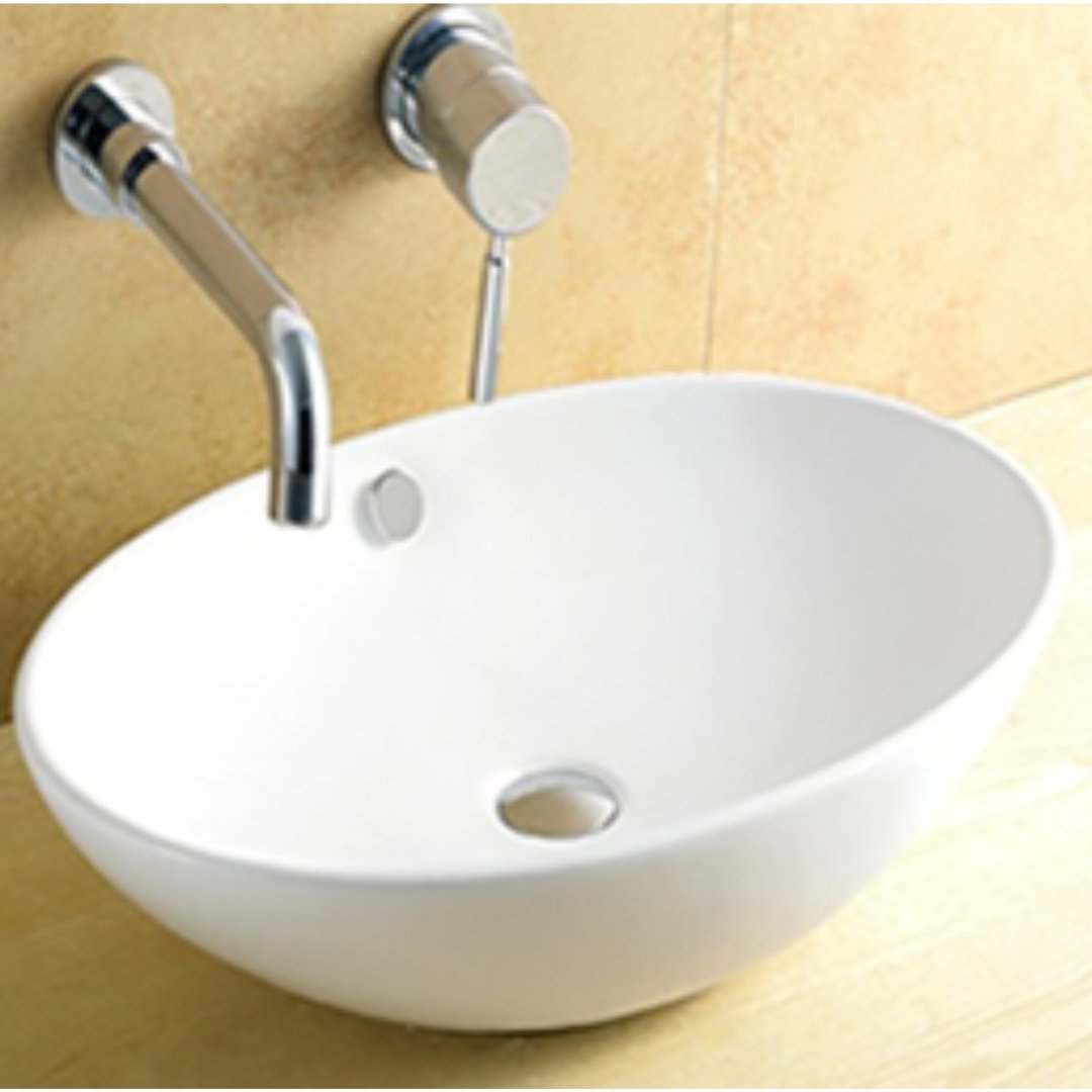 Раковина LUSSO Bowl накладная круглая 42.5 см, санфарфор купить,52700