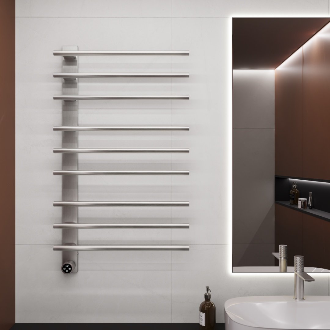 Полотенцесушитель электрический Vincea VTD-2SC3BN, лесенка 52x90.4 см купить,NaN