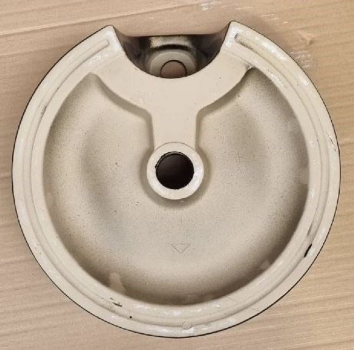 Раковина AZU99603B накладная круглая 41х41 см, фарфор