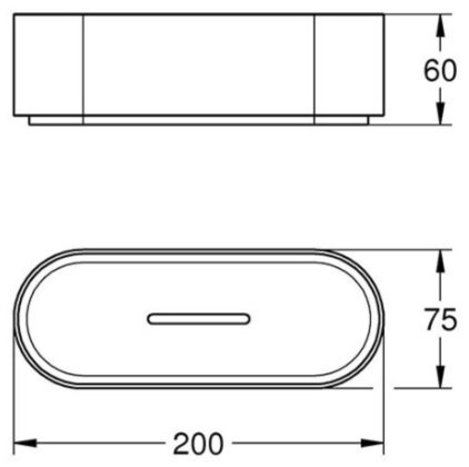Grohe полка Selection 41037000 1 шт, стекло - ForteMarket Grohe полка Selection 41037000 1 шт, стекло купить,20000