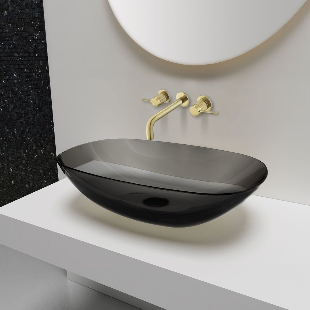 Смеситель Vincea Groove VBFW-4G1BG4, латунь, цвет брашированное золото купить,177900