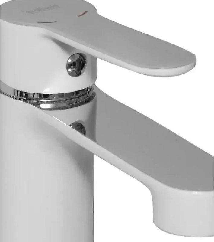 Смеситель Haiba HB 10557-8, латунь, цвет белый, хром купить,NaN