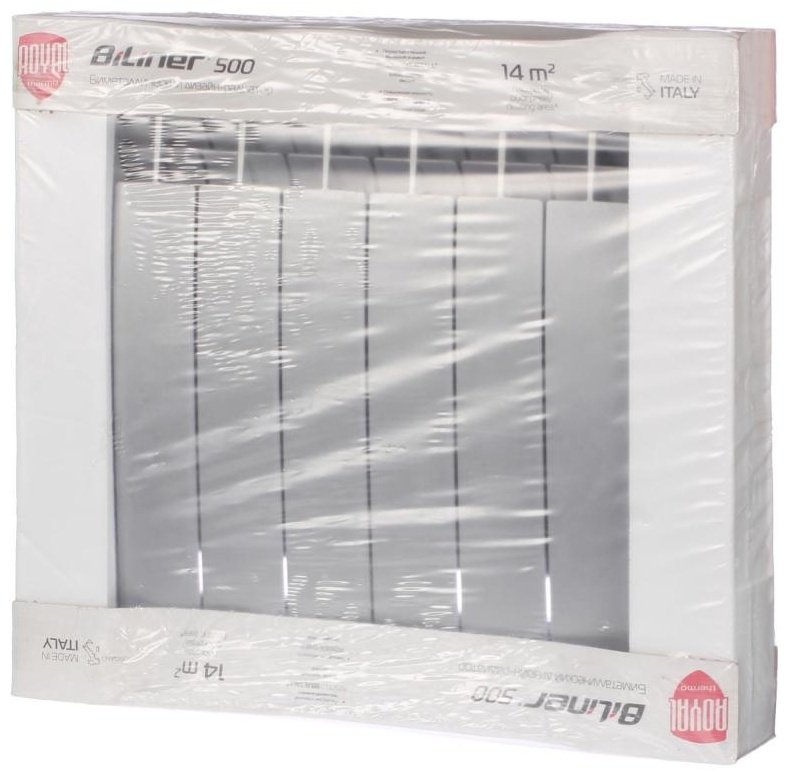 Радиатор Royal Thermo секционный BiLiner 500/8, кол-во секций: 8 купить,74990