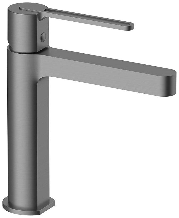Смеситель Vincea Rondo VBF-1R1GM, латунь, цвет стальной