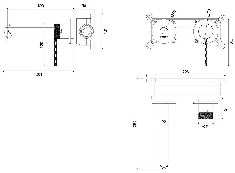 Смеситель Vincea Rim VBFW-2RM1CH, латунь, цвет хром купить,112300