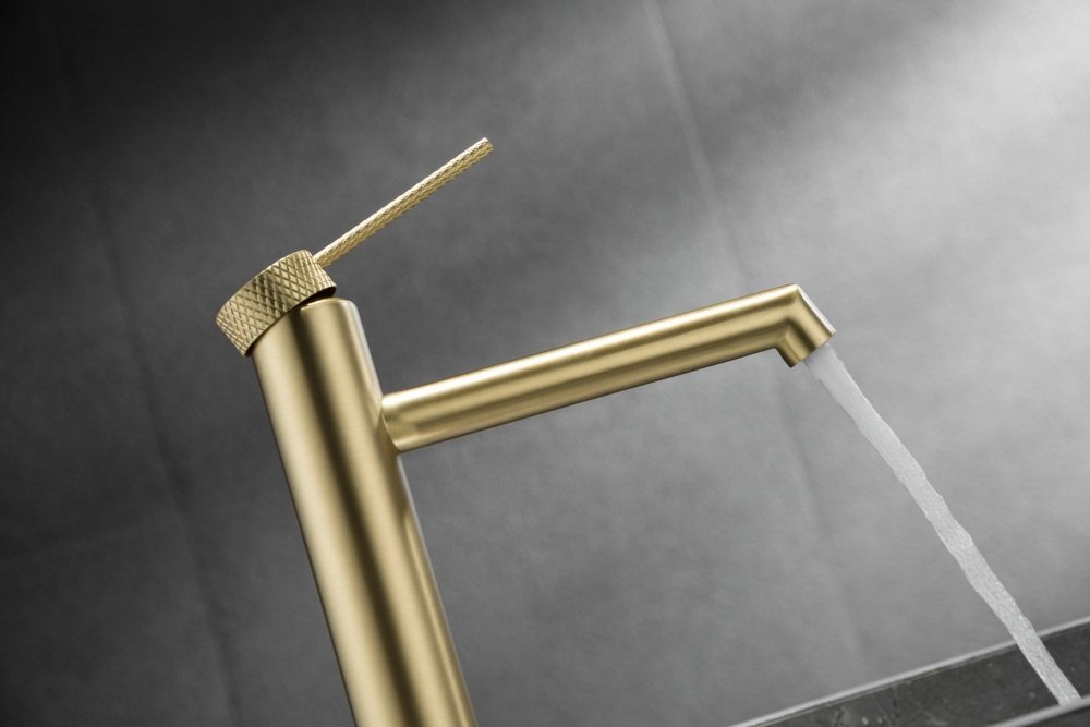 Смеситель Vincea VBF-2RM2BG, латунь, цвет брашированное золото - ForteMarket Смеситель Vincea VBF-2RM2BG, латунь, цвет брашированное золото купить,107400