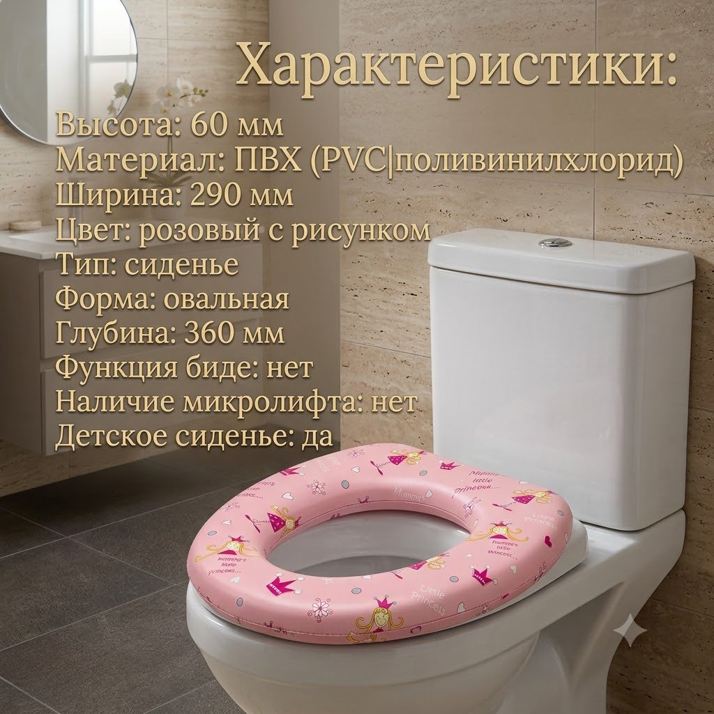 Сиденье Kabinkakz_K0000041352 360x290 мм