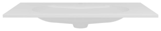 Раковина Vincea VCB-4H100W накладная прямоугольная 100х48 см, искусственный мрамор купить,127900