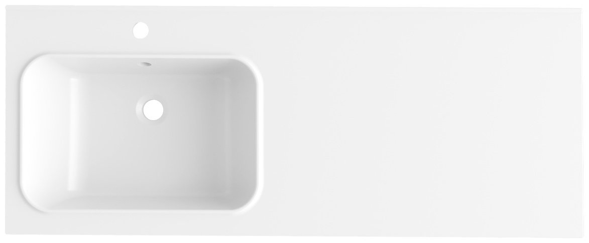 Раковина Paola Bella над стиральной машиной прямоугольная 48 см, литой мрамор купить,106900