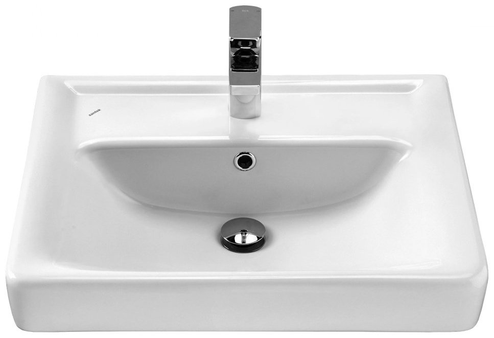 Раковина Santek Santek Тигода 60 1WH302082 накладная прямоугольная 60х47.50 см, фарфор купить,66114