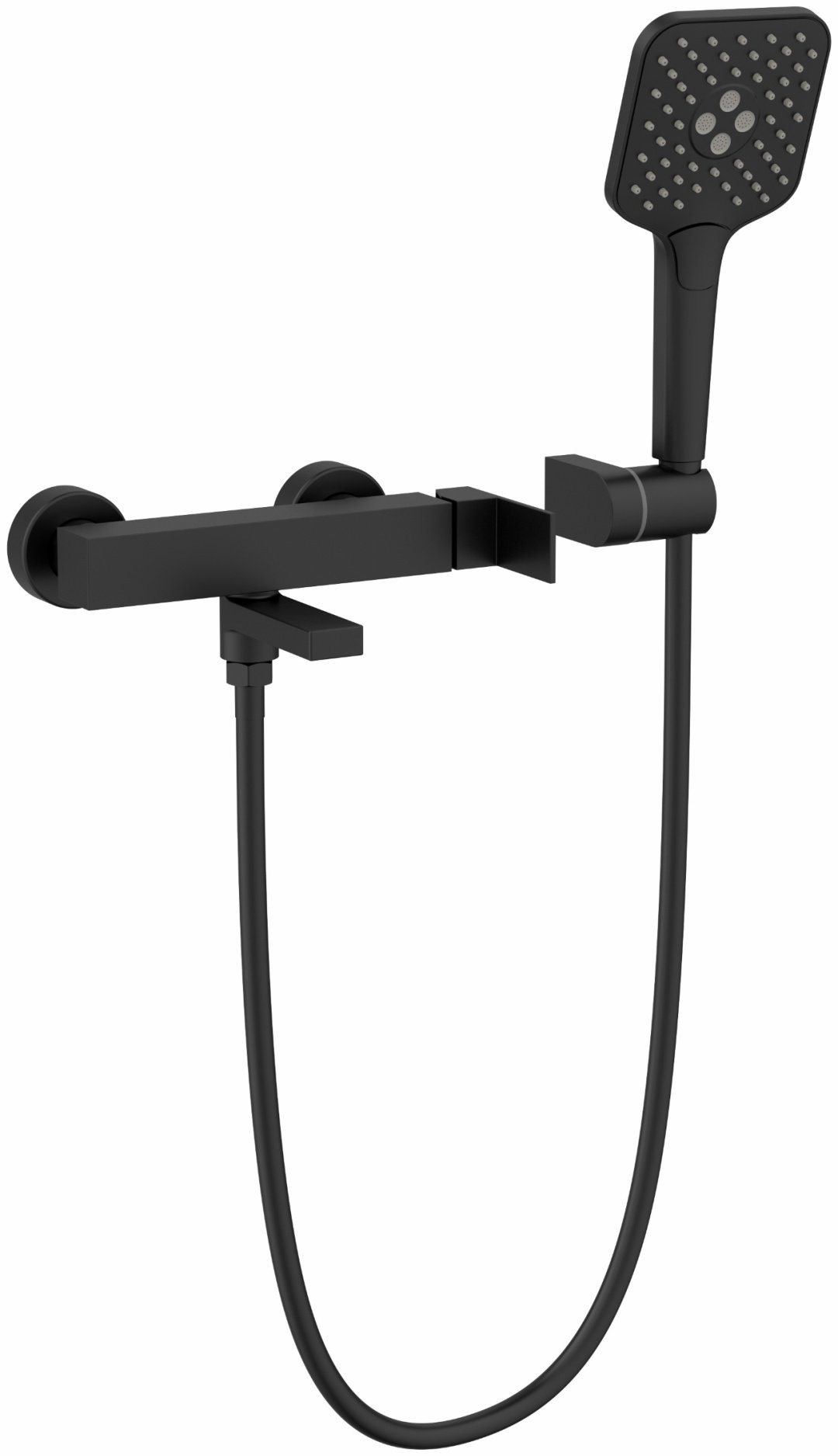 Смеситель Vincea VTFW-1C2MB, латунь, цвет черный купить,175400