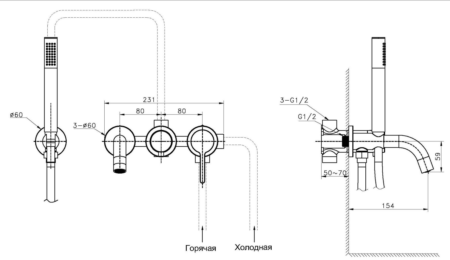 Смеситель Vincea VTFW-1VL1BG, латунь, цвет брашированное золото купить,284100