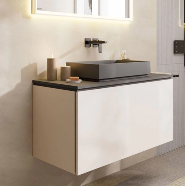 Раковина Hansgrohe 60326760 накладная прямоугольная 65х40 см, керамика купить,630100