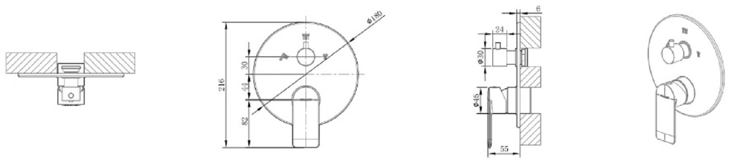 Смеситель BRAVAT PB8369402CP-3-ENG, латунь, цвет хром купить,NaN