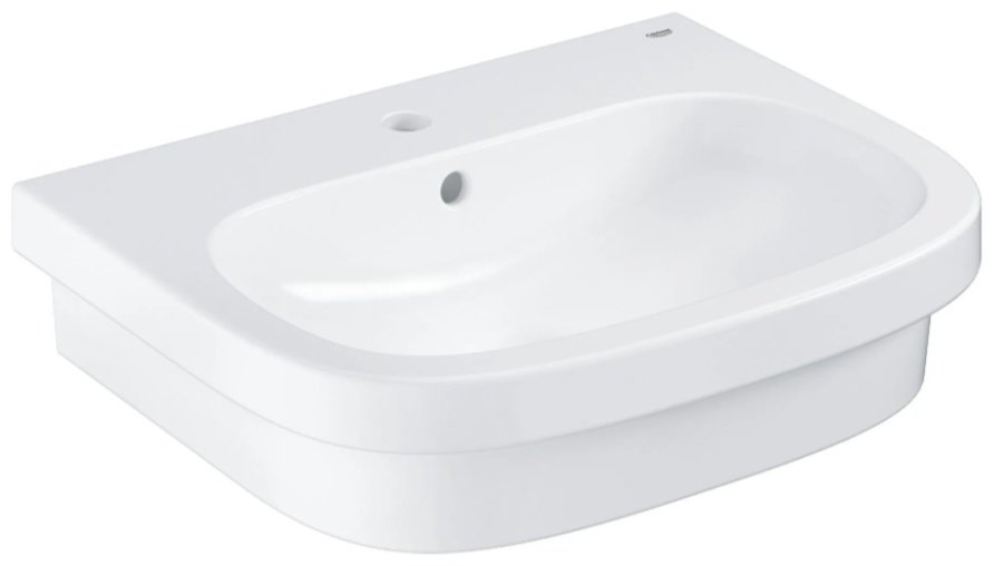 Раковина Grohe Euro Ceramic 39337000 накладная прямоугольная 59.6х48.3 см, керамика купить,116500
