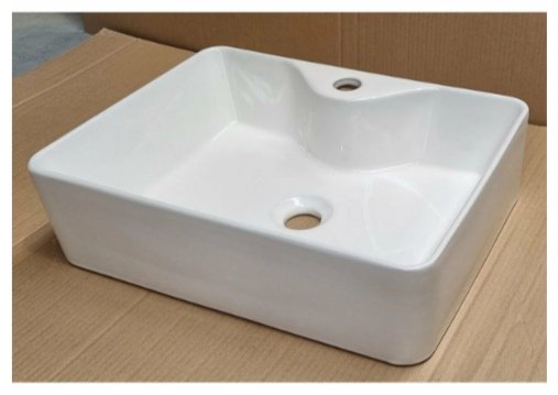 Раковина My Collor 5038 накладная прямоугольная 48х37 см, фарфор купить,50600