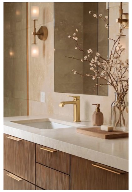 Смеситель Belz B10793-5, латунь, цвет брашированное золото купить,39550