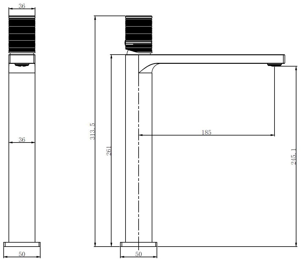 Смеситель Vincea VBF-5DM02BG, латунь, цвет брашированное золото купить,166000