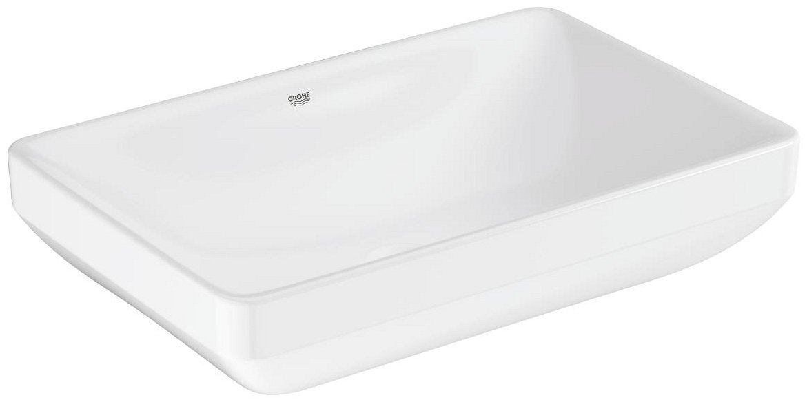 Раковина Grohe 102434SH00 накладная прямоугольная 40х60 см, керамика