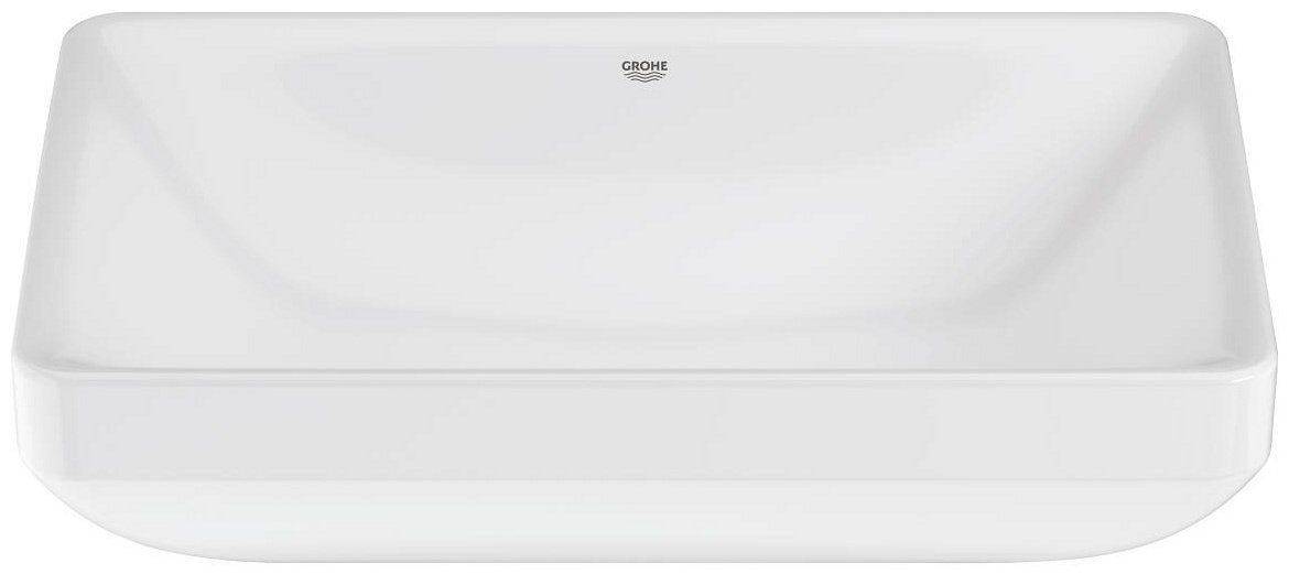 Раковина Grohe 102434SH00 накладная прямоугольная 40х60 см, керамика