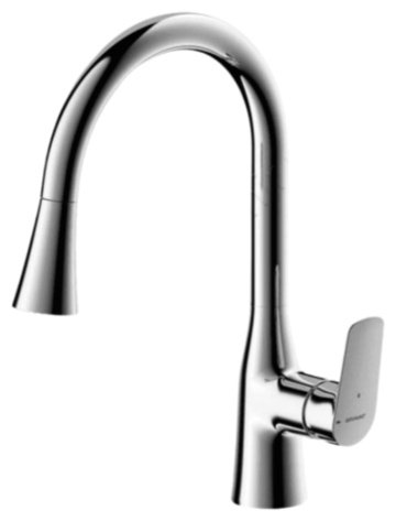 Смеситель BRAVAT F7460564CP-ENG, латунь, цвет хром купить,70210