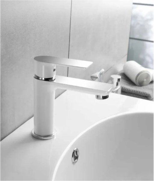 Смеситель Haiba HB10505-8, латунь, цвет хром, белый купить,25520