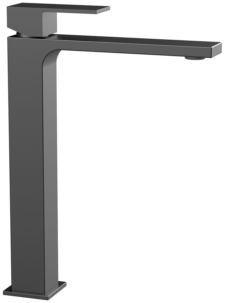 Смеситель Vincea Cube VBF-1C02GM, латунь, цвет стальной